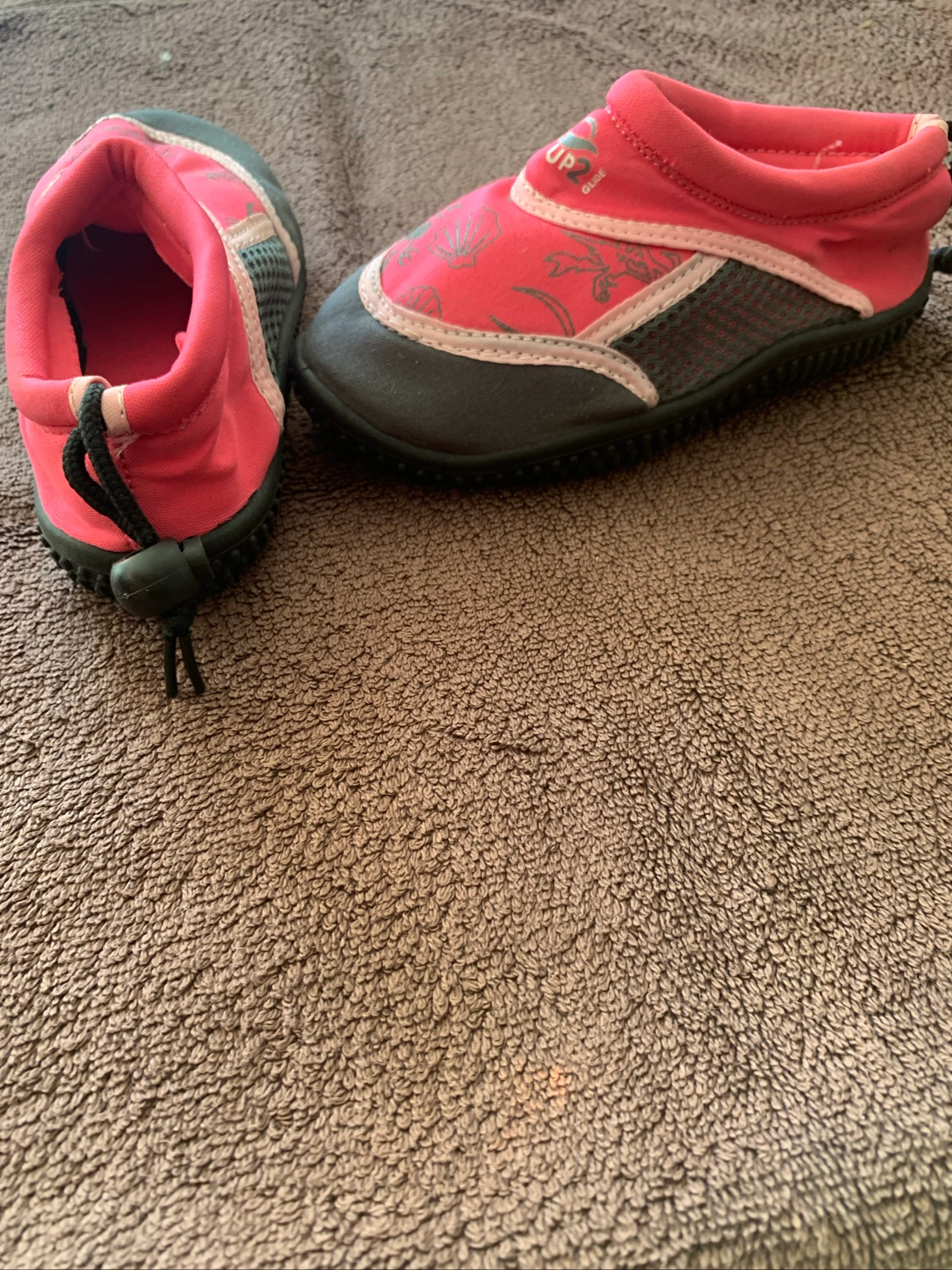 Sapatos d’água rosa e cinza – Tamanho 26/27 – photo 4